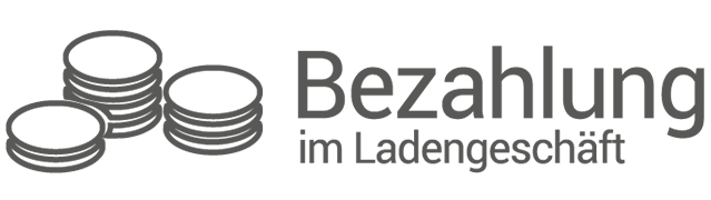 Bezahlung im Ladengeschäft